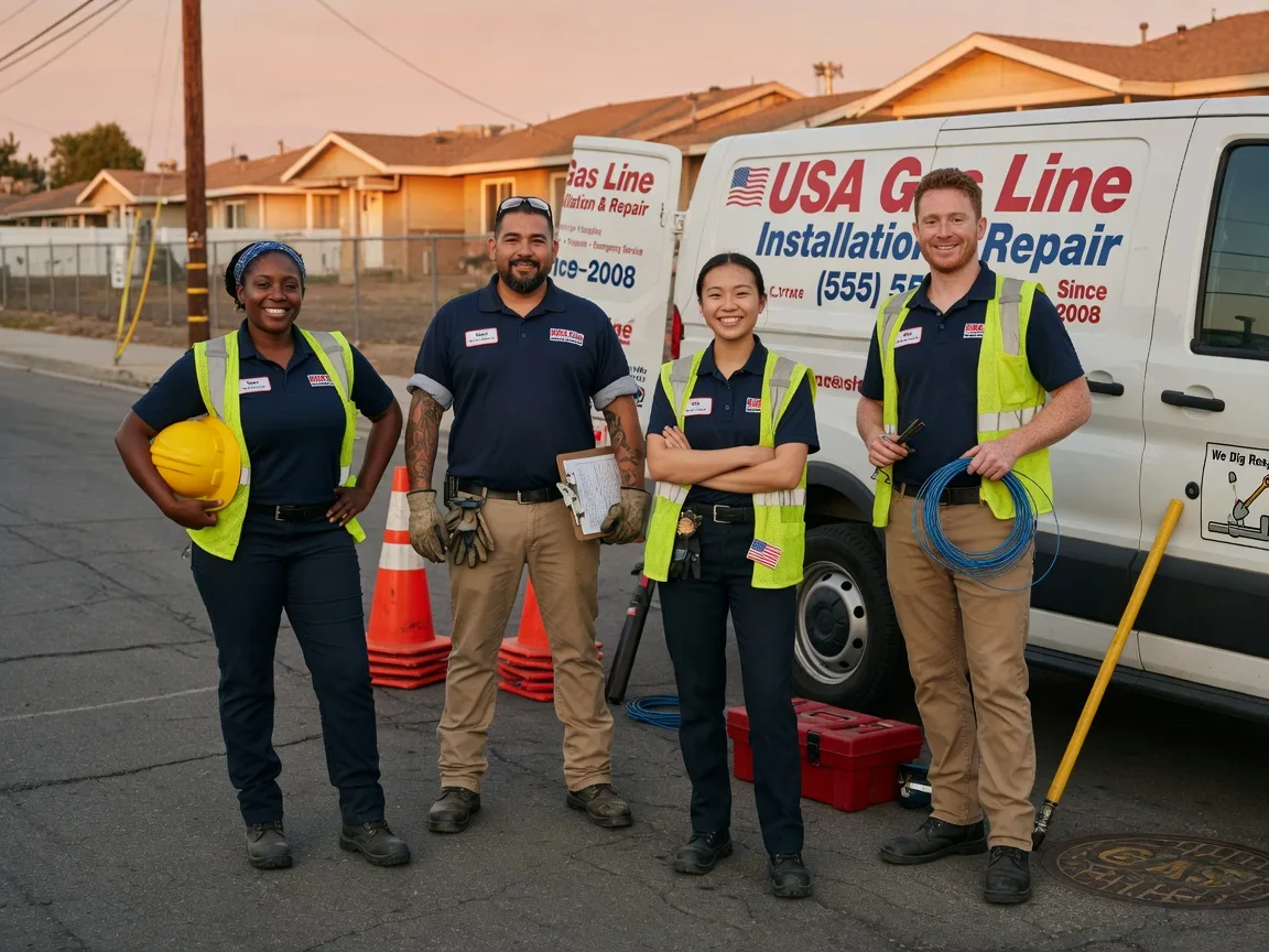 Gas Line Installation company in Colfax, WA